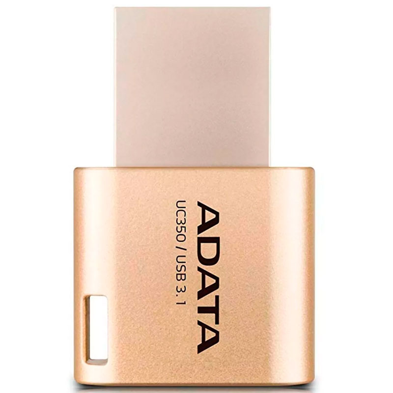 Memoria USB OTG 32GB 3.1 ADATA UC350 Tipo C Universal Dorado AUC350-32G-CGD 