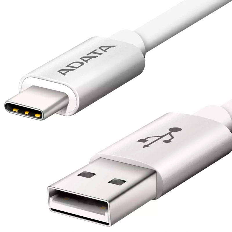 Cable USB Tipo C ADATA Celulares Carga Rapida ACA2AL100CMCSV Cable USB Tipo C ADATA Celulares Carga Rapida ACA2AL100CMCSV