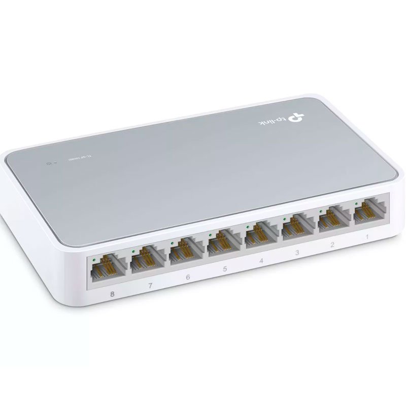 Switch TP-LINK TL-SF1008D 8 Puertos Fast Ethernet 10/100Mbps 