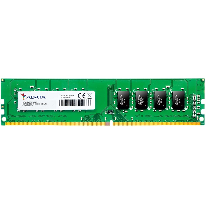 Memoria Ram DDR4 Adata 2400 MHz 4 GB PC4-19200 AD4U2400J4G17-S