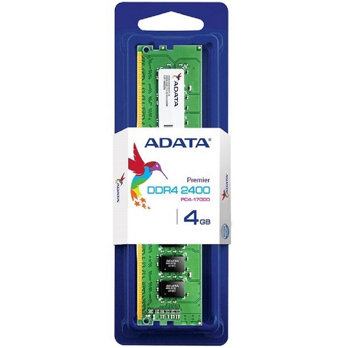 Memoria Ram DDR4 Adata 2400 MHz 4 GB PC4-19200 AD4U2400J4G17-S