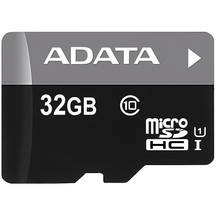 Memoria MicroSD 32 GB Adata SDHC Con Adaptador Clase 10 AUSDH32GUICL10-RA1