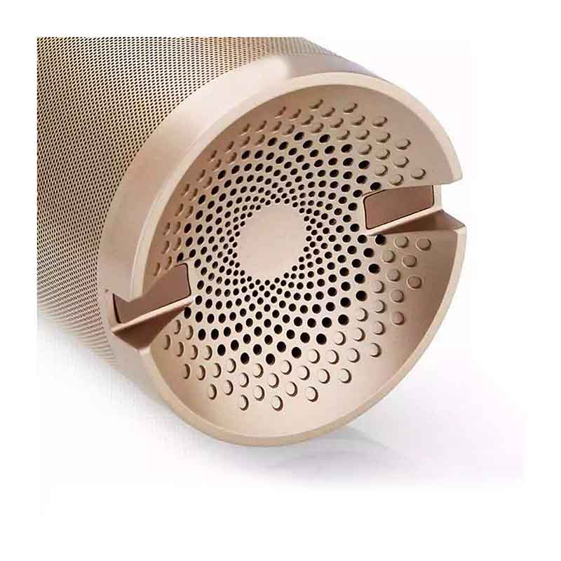 Bocina Bluetooth Portátil Dorada