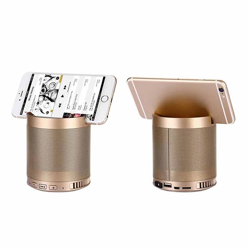 Bocina Bluetooth Portátil Dorada