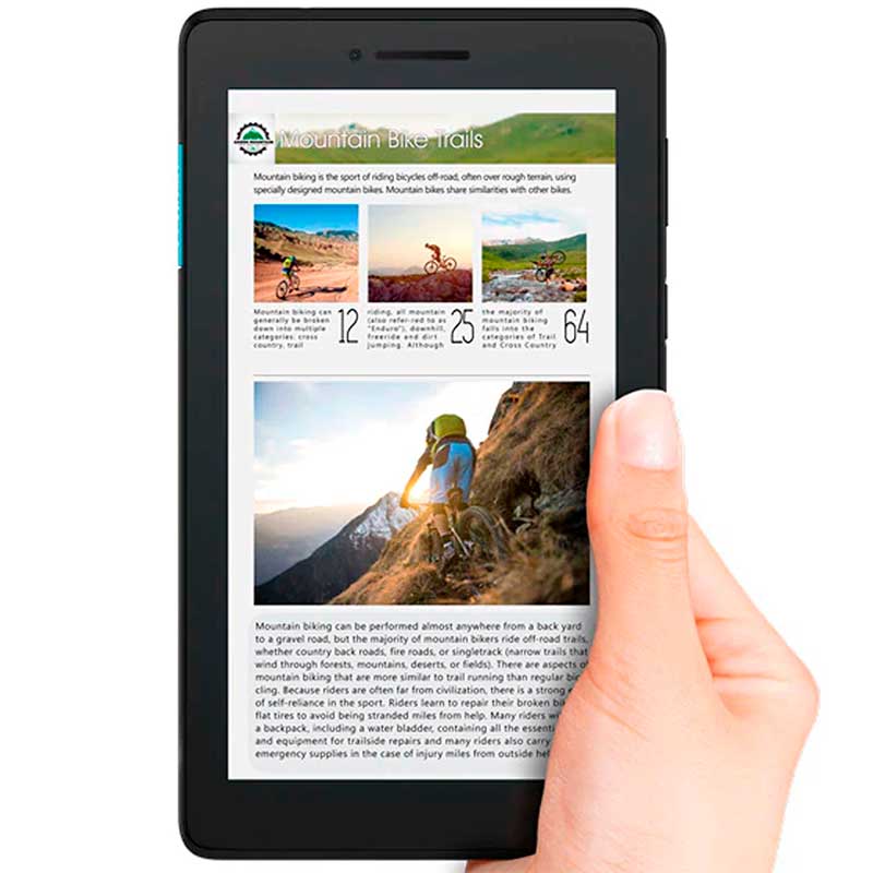 Tablet LENOVO E7 7" TB-7104F Quad Core 1GB 8GB ZA400027US