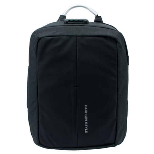 Mochila Antirrobo, Con Sistema De Seguridad De Combinación, Puerto Usb Para Powerbank, Resistente Al Agua, Ajustable