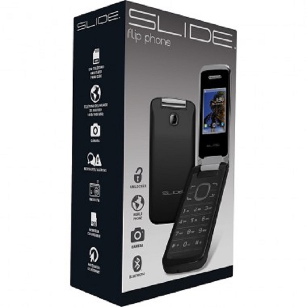  Slide  Celular FL3002BK 2GB Negro, Liberado