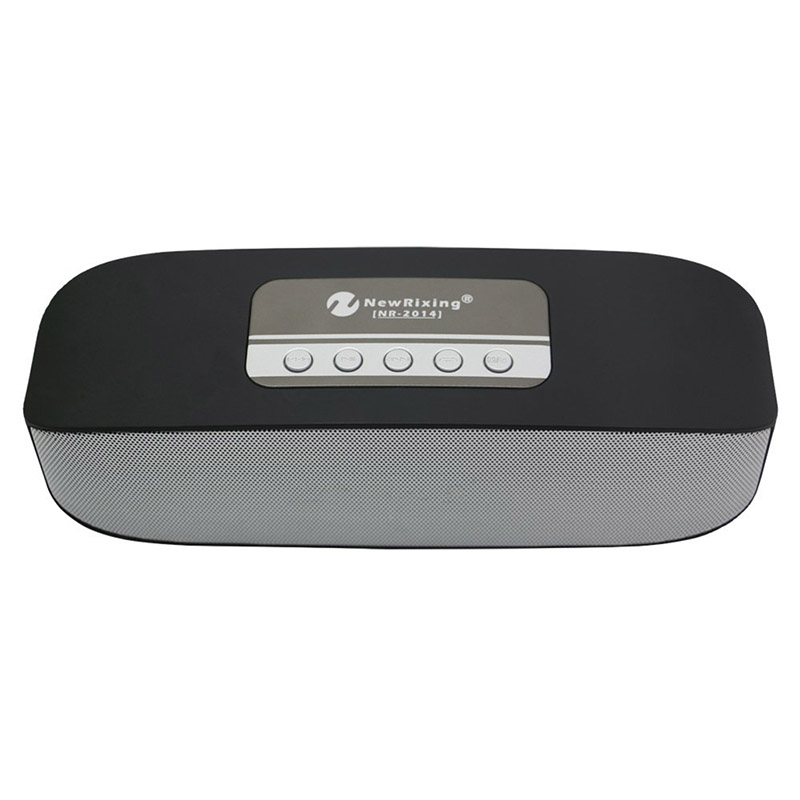 Bocina Bluetooth Portátil con Luces - Negro