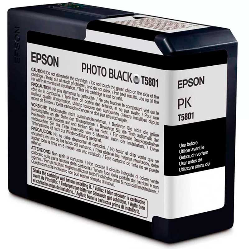 EPSON Cartucho Stylus Pro 3800 3880 Negro Photo T580100