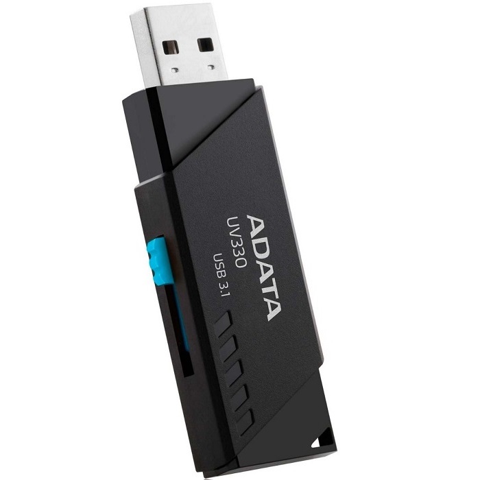 Memoria Flash USB 3.1 Adata UV330 64GB Negra AUV330-64G-RBK