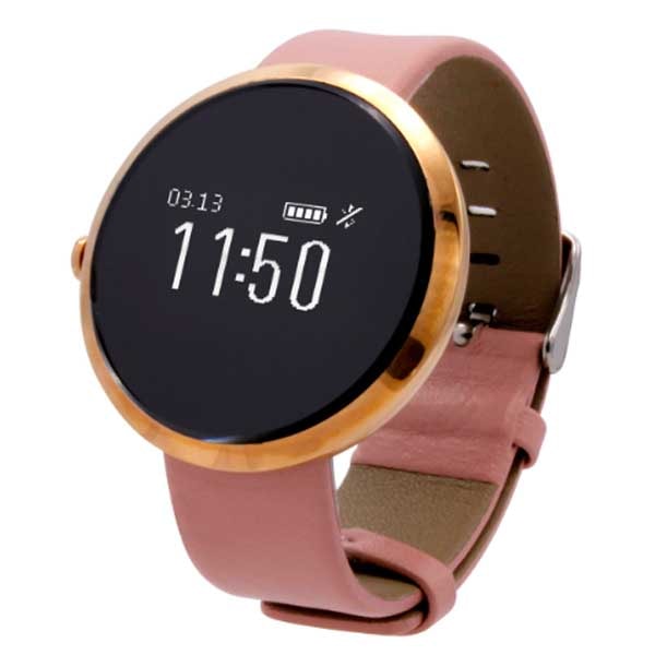 Smartwatch Elegant gps round - Zeta - Pink