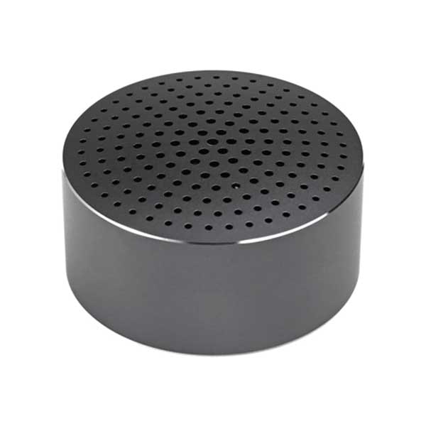 Bocina bluetooth portatil de metal - Zeta - Silver