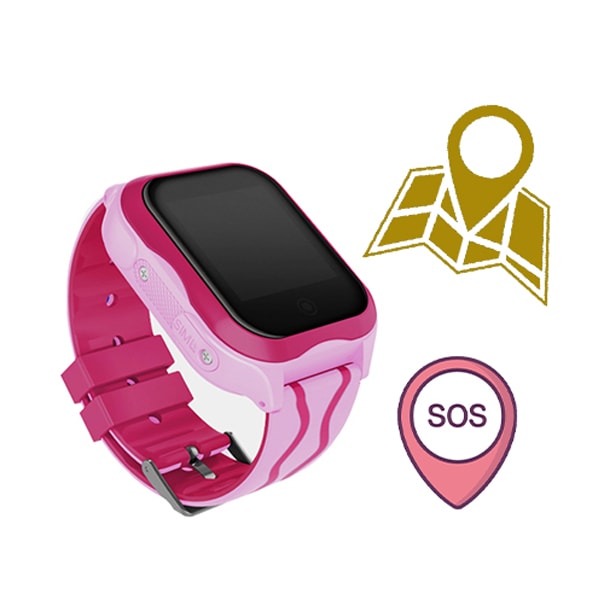 Gps smartwatch kids - Zeta - Pink