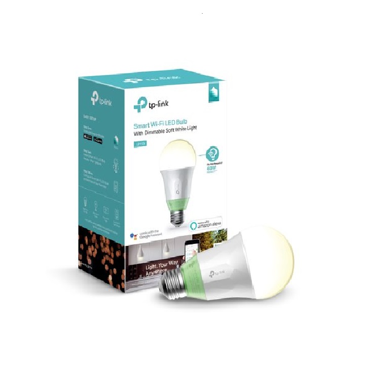 Foco WiFi, A19, regulable con brillo superior, 60W Equivalent Smart Bulb, White, Blanco Suave