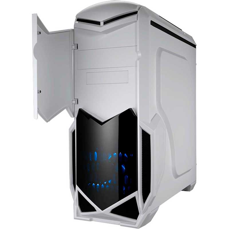 Gabinete Gamer AEROCOOL Battlehawk Media Torre ATX Exclusivo Blanco