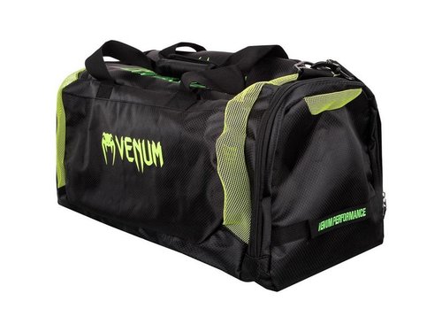 Maleta Venum Trainer Lite Sports Bag Negro / Verde Neón