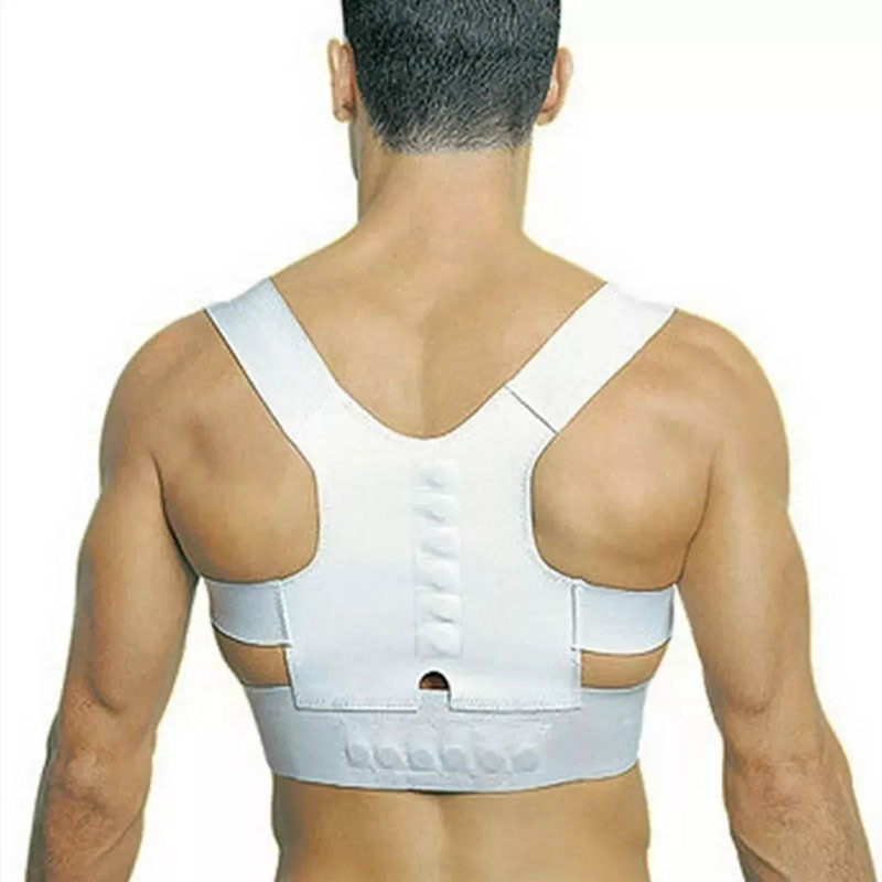 Corrector Postura Faja Imanes Chaleco Centurfit Unisex Espalda.