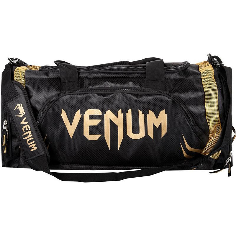 Maleta Venum Trainer Lite Sports Bag Negro / Dorado