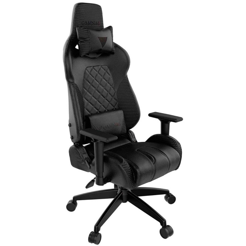 Silla Gamer Gamdias Achilles E1 L Rgb Reclinable 2d 200kg Negro