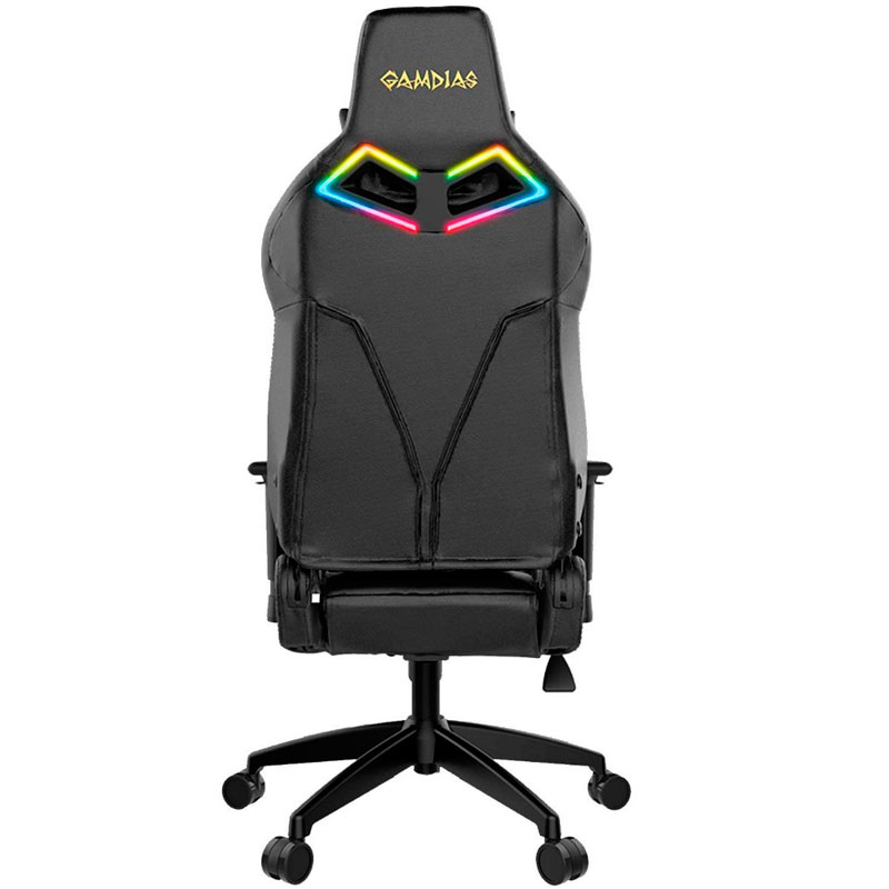 Silla Gamer Gamdias Achilles E1 L Rgb Reclinable 2d 200kg Negro