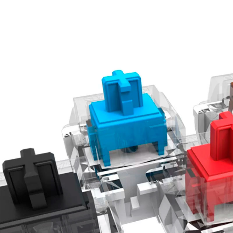 Teclado Gamer Gamdias Hermes 7 Color Alambrico Gkb3000 Negro