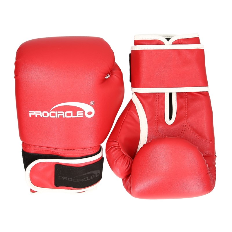 Guantes De Box Para Entrenamiento 14 Onzas Rojo Procircle
