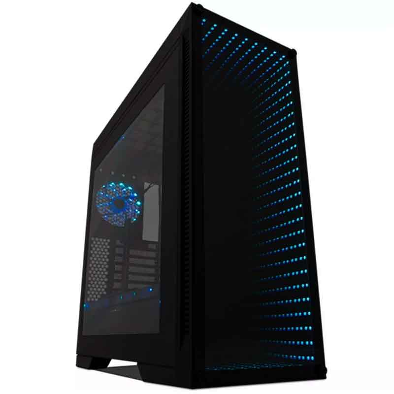 Gabinete Gamer GAME FACTOR CSG601 INFINITY E-ATX RGB 