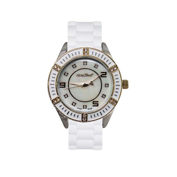 Reloj Mujer Watch It! Blanco Nine 2 Five
