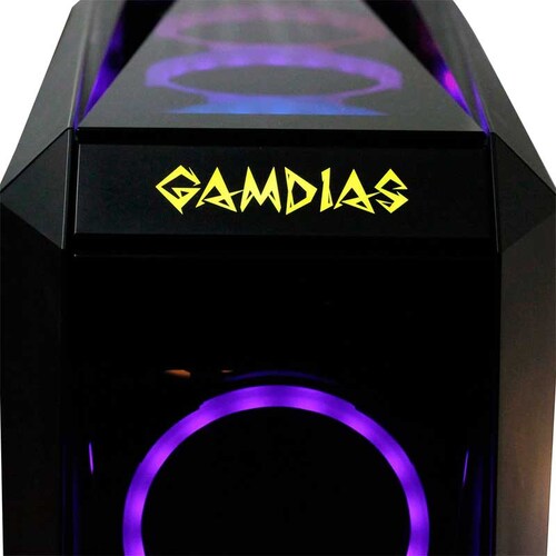 Gabinete Gamer Gamdias Talos P1 Rgb E Atx S/fuente Usb 3.0
