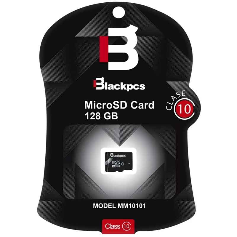 Memoria Micro SD 128GB Clase 10 BLACKPCS MM10101-128 