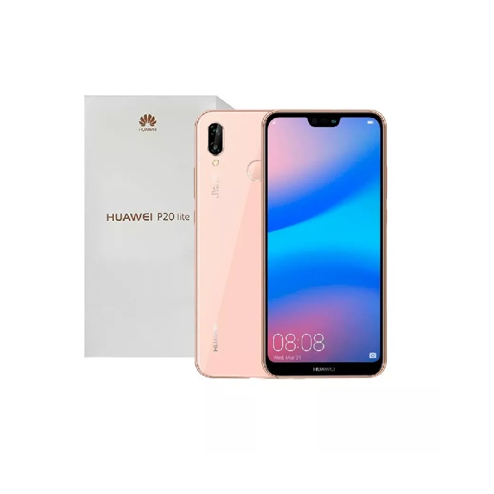 Celular Huawei P20 Lite Dual Sim 32GB, RAM 4GB 5.84 Pulgadas ANE-LX3 Original Nuevo Desbloqueado ROSA SAKURA