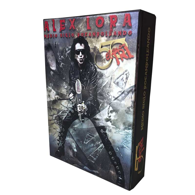 Box Set El Tri Alex Lora Medio Siglo Rocanroleando 50 Años