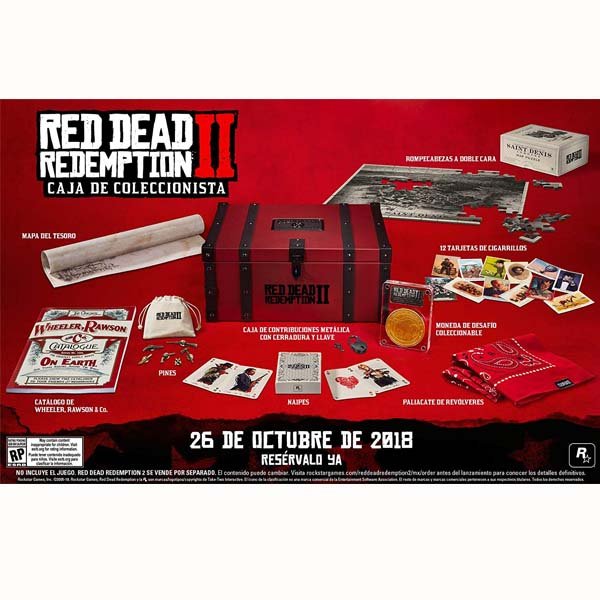 Red Dead Redemption 2 - Collector's Box Limited Edition (No incluye juego)