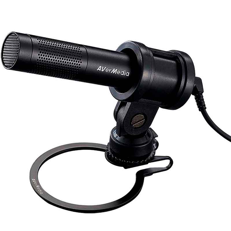 Microfono AVERMEDIA AM133 Live Streamer para PC/Camara 3.5mm Unidireccional