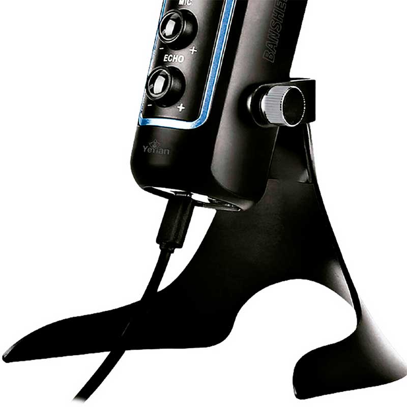 Micrófono Profesional Streaming YEYIAN Banshe S1000 AZUL MI1000 