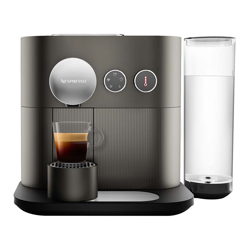 Cafetera Nespresso Expert Gris Plata Cafe Goteo