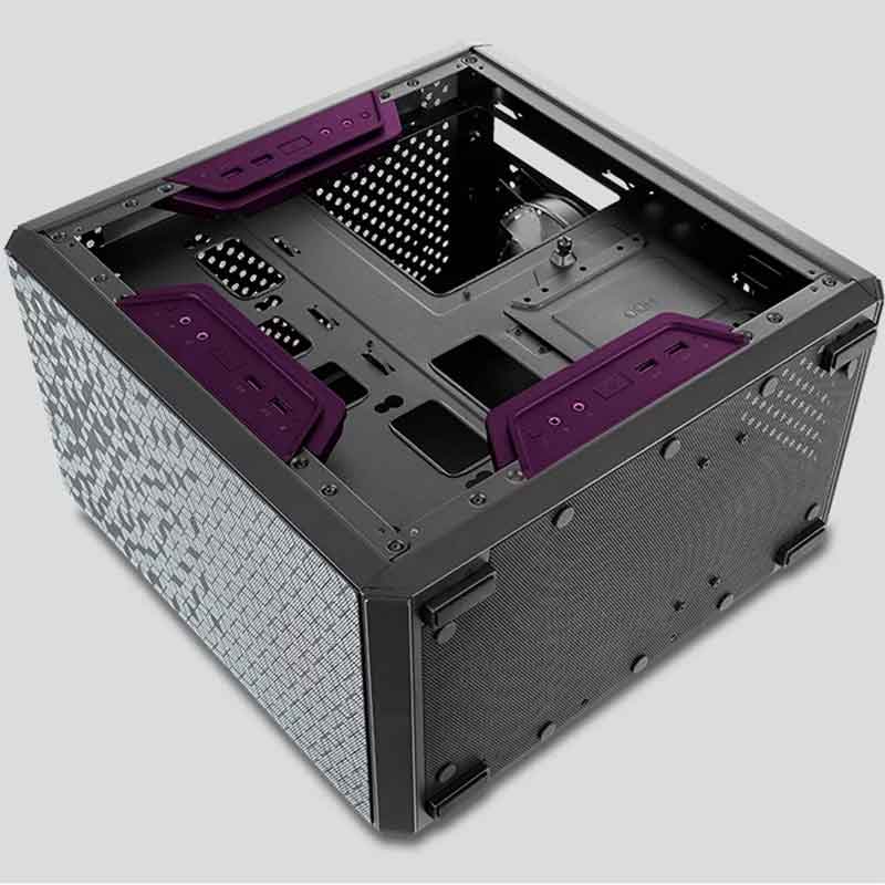 Gabinete Gamer COOLER MASTER Masterbox Q300L Panel Acrilico USB 3.0 Negro Micro ATX 