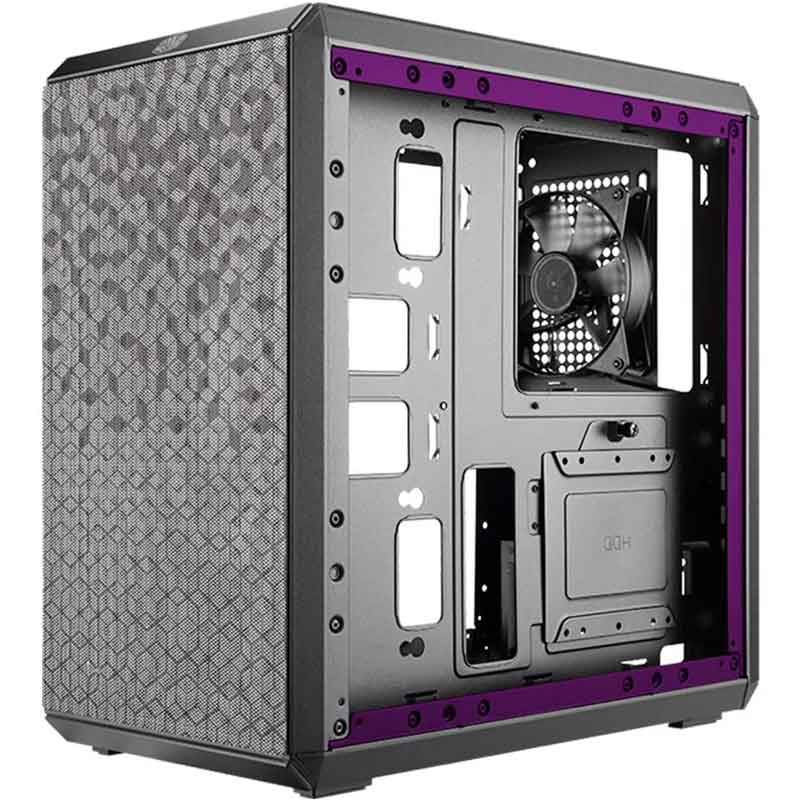 Gabinete Gamer COOLER MASTER Masterbox Q300L Panel Acrilico USB 3.0 Negro Micro ATX 