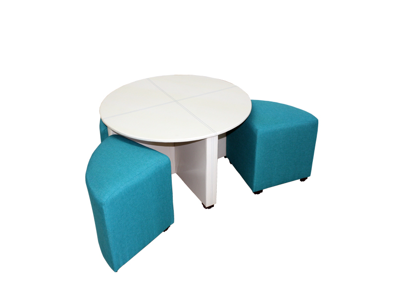 BOMBAY TURQUEZA CURRY CON MESA DE CENTRO OTTAWA TACTO CON 4 TAB ESPACIO MUEBLES- ENTREGA UNICAMENTE CDMX Y AREA METROPOLITANA 