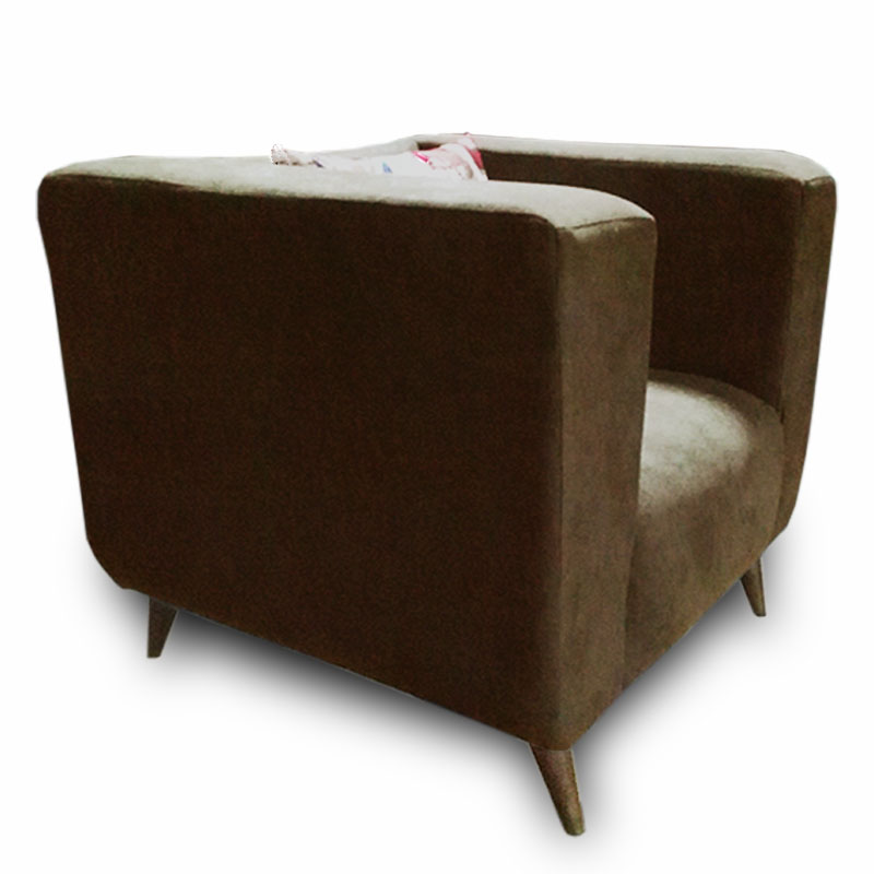 Sillon Ruth Eter suave color Brown  Muebles Rojef // ENTREGA A CDMX Y ZONA METROPOLITANA.