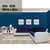Sala Holanda lino azul, vinipiel blanco Muebles ROJEF