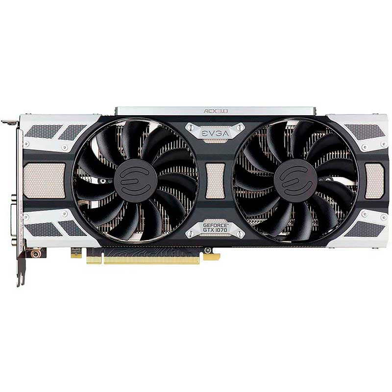 Tarjeta de Video EVGA Geforce GTX 1070 8GB Sc 8GB GDDR5 08G-P4-6173-KR