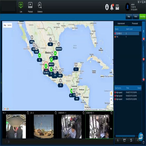 KIT DE VIDEOVIGILANCIA PARA TAXI CON ENLACE A C5 ANUAL / INCLUYE INSTALACIÓN ÀREA CDMX Y METROPOLITANA/ EPCOM-MERIVA