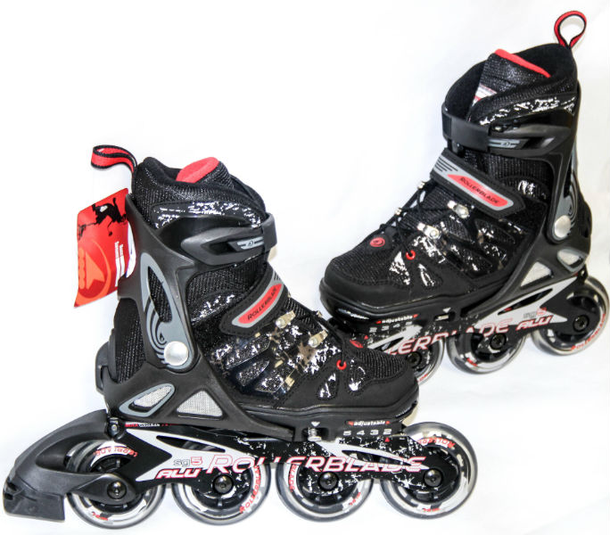 Patines Rollerblade Spitfire Negro/Rojo