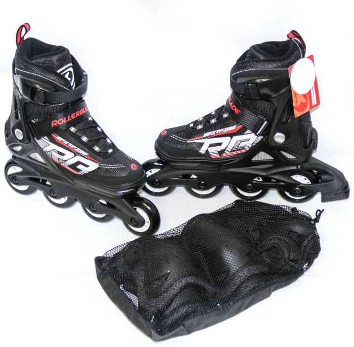 Patines Rollerblade Spitfire Combo Negro/Rojo 