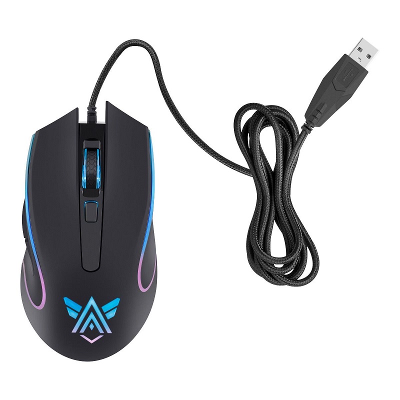 Mouse Gamer Usb Botones Configurables Cable 1.45m Steren