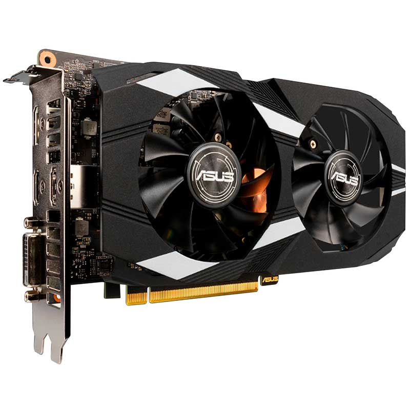 Tarjeta de Video ASUS Nvidia GTX 1660 TI 6GB DDR6 DUAL-GTX1660TI-O6G 