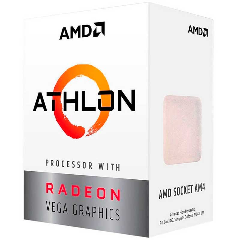 Procesador AMD ATHLON 240GE 3.5 Ghz Dual Core AM4 Radeon Vega 3 