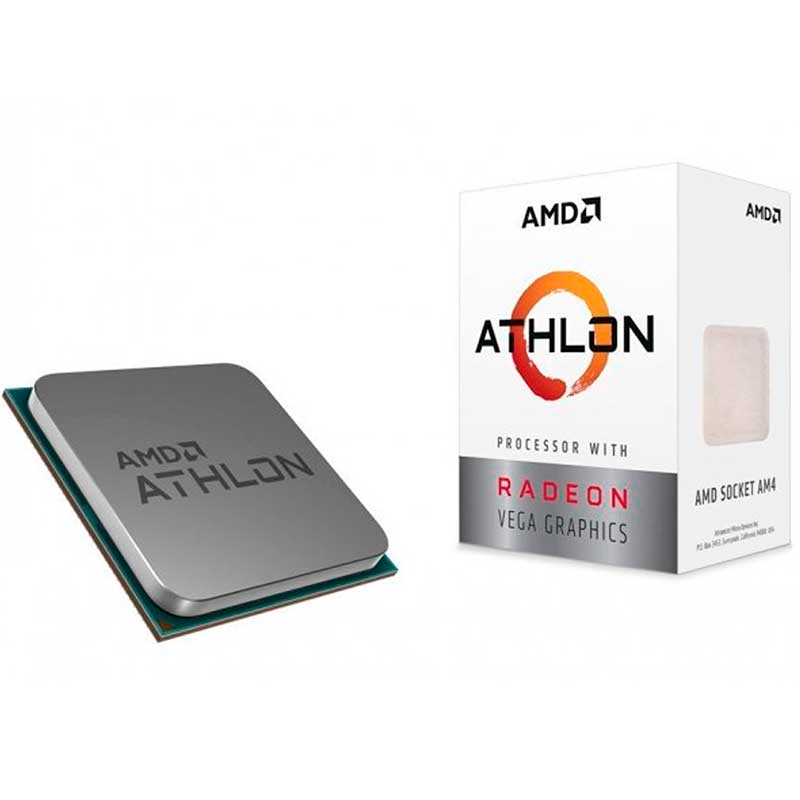 Procesador AMD ATHLON 240GE 3.5 Ghz Dual Core AM4 Radeon Vega 3 