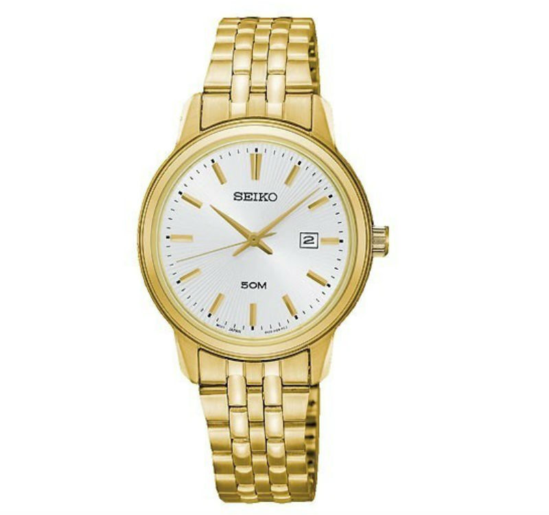 Seiko Neo Classic Gold Tone Ladies SUR660P1